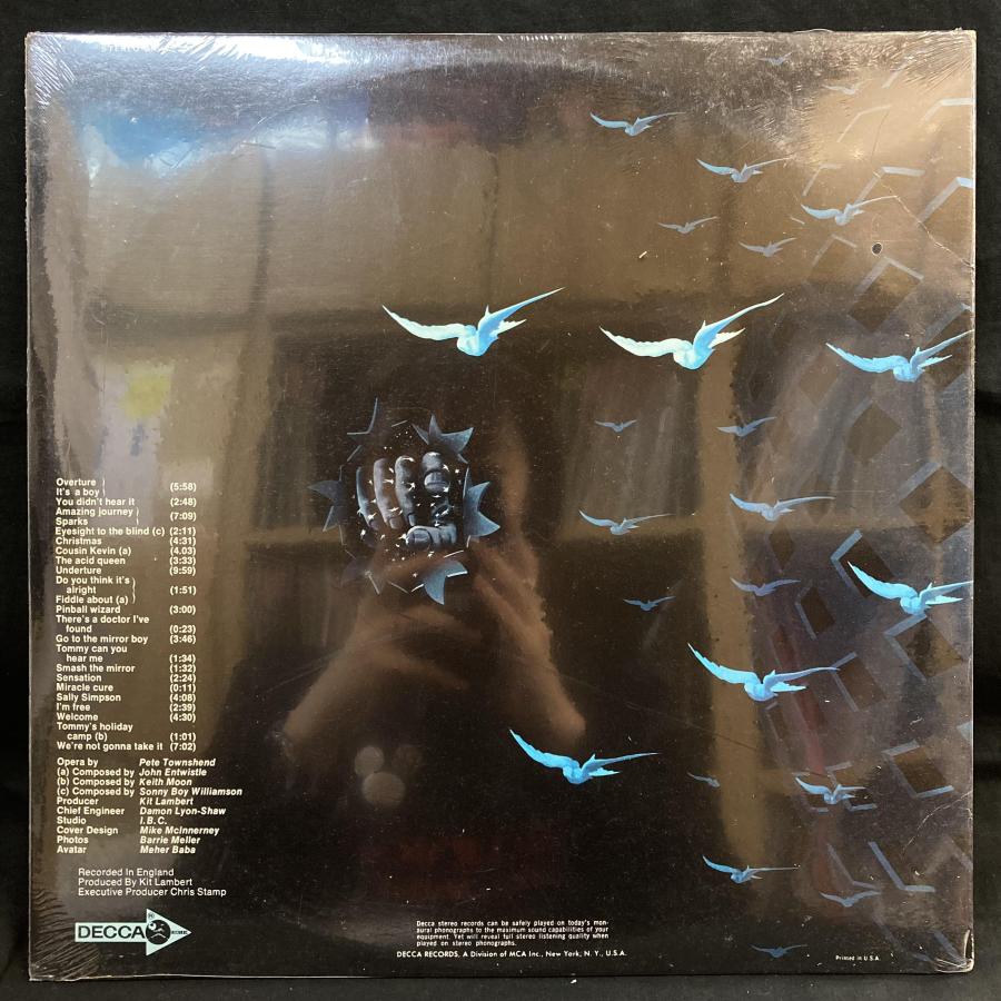 ●US-Deccaオリジナル Still Sealed 未開封!! w/Gold Award Sticker　THE WHO / TOMMY WHO Sealed 未開封!! Still ●US-Deccaオリジナル Award / w/Gold TOMMY Sticker　THE