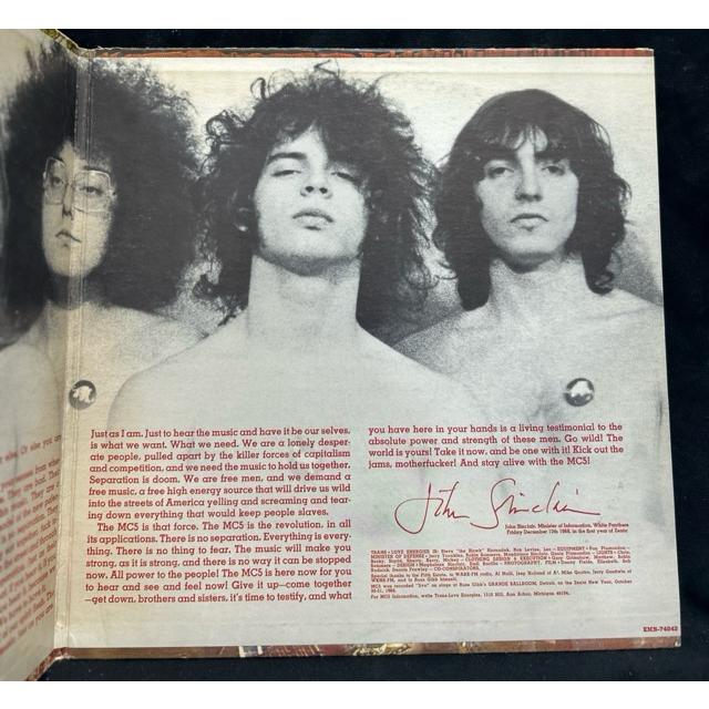 ○限定値下○MC5 / KICK OUT THE JAMS (US-ORIGINAL GOLDラベル 初回