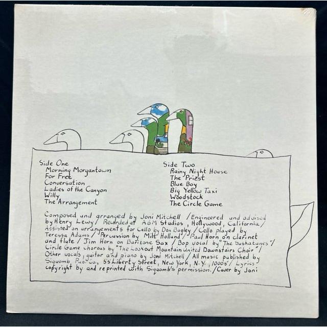 JONI MITCHELL / LADIES OF THE CANYON (US-ORIGINAL / SEALED/未開封 / STICKER付)_2