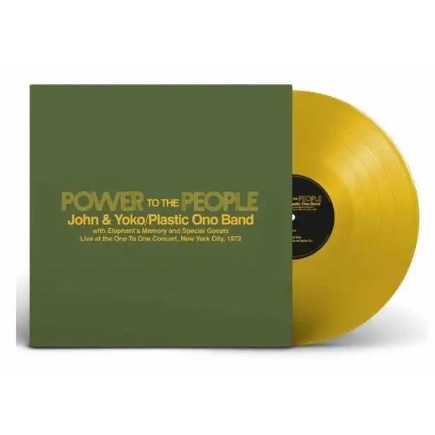 新品】 JOHN LENNON & YOKO ONO / POWER TO THE PEOPLE NEW YORK CITY