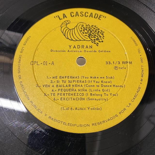 【訳あり品】 【秘宝】 南米チリ最難関盤！ YADRAN CON LOS DEDOS CONGELADOS / EXITOS! (オリジナル盤) 【QGW2736393436】(96074円)