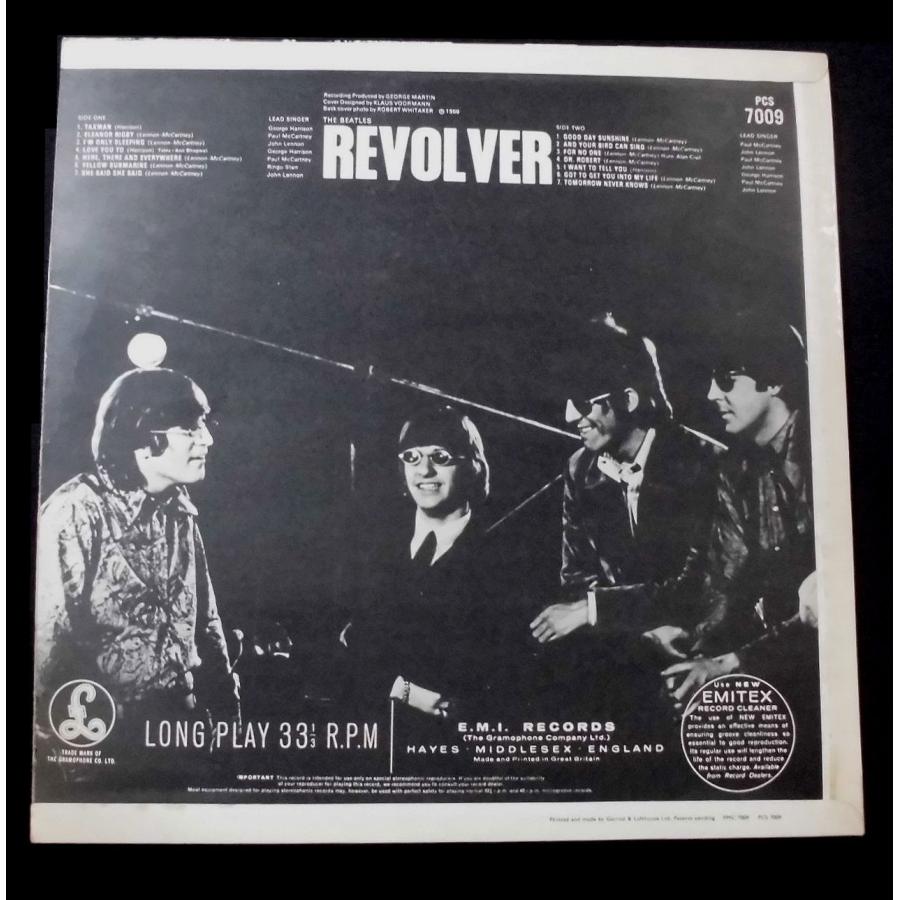 ●UK-ParlophoneオリジナルStereo，w/DOCTOR ROBERT，Credit!! The Beatles / Revolver ParlophoneオリジナルStereo，w/DOCTOR ROBERT，Credit Beatles Revolver YEX