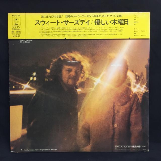 スウィート・サーズデイ / 優しい木曜日 国内盤 (帯付) スウィート サーズデイ 優しい木曜日 商品説明