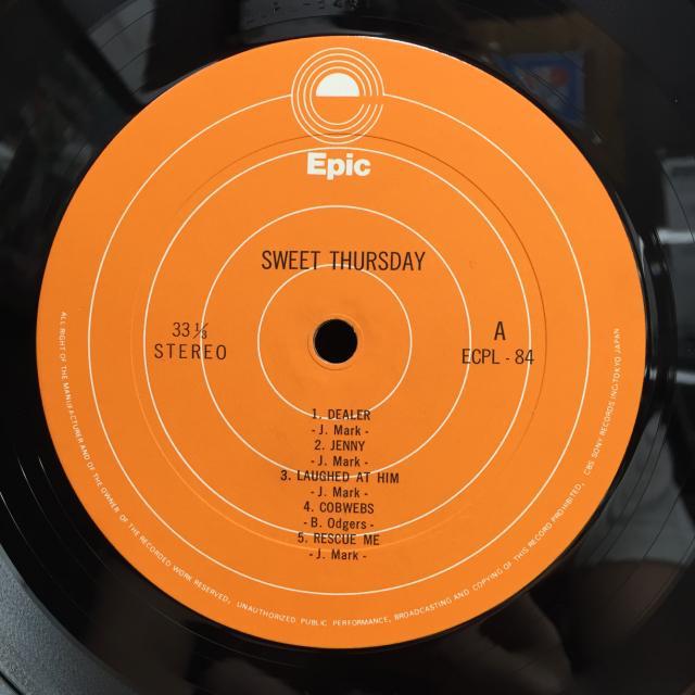スウィート・サーズデイ / 優しい木曜日 国内盤 (帯付) スウィート サーズデイ 優しい木曜日 商品説明