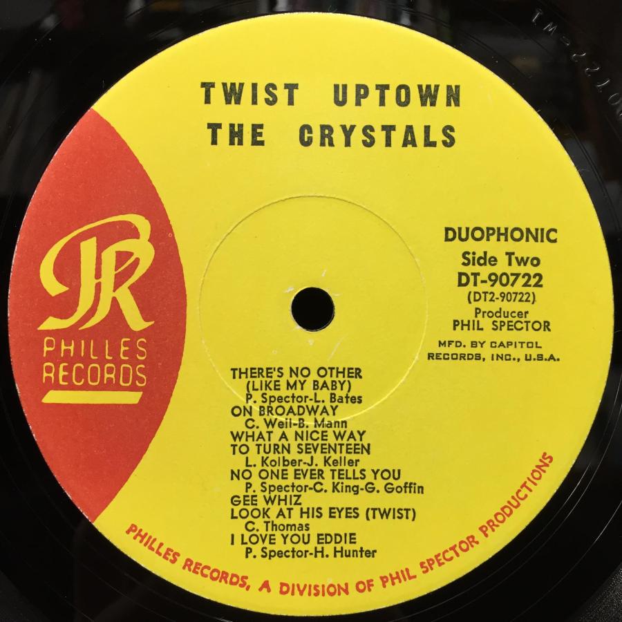 ●US-Philles Recordsオリジナル 最難関STEREO!!(=Capitol Press Only)　CRYSTALS (GIRL POP) / TWIST UPTOWN                 商品説明                                    【アー EI1782751672(17096円)