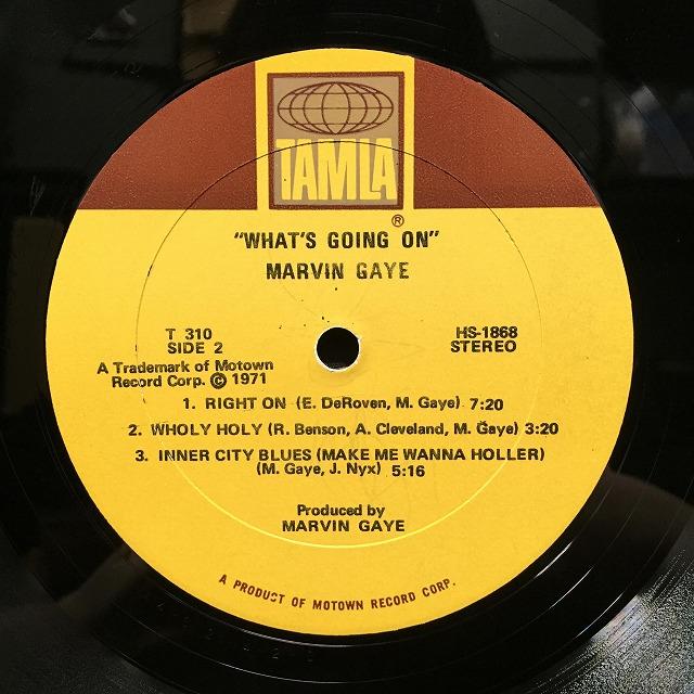 MARVIN GAYE / WHAT'S GOING ON (US-ORIGINAL)｜diskunionds13｜08