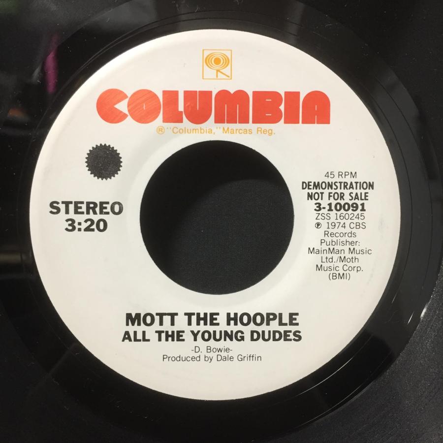 MOTT THE HOOPLE / ALL THE YOUNG DUDES (US-ORIGINAL)｜diskunionds13｜02