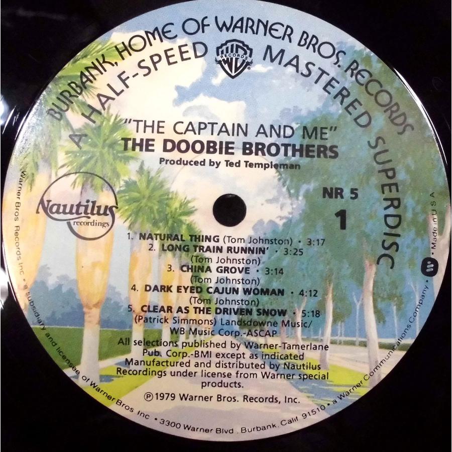 ●US-Nautilus Recordings,””Nautilus Half-Speed Mastered高音質盤!!”” The Doobie Brothers / The Captain And Me｜diskunionds13｜08
