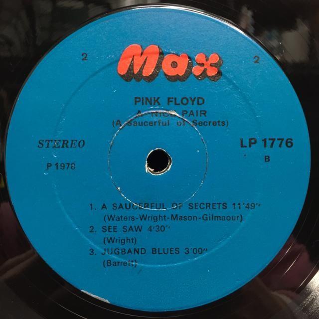 PINK FLOYD / A NICE PAIR (A SAUCERFUL OF SECRETS)の画像