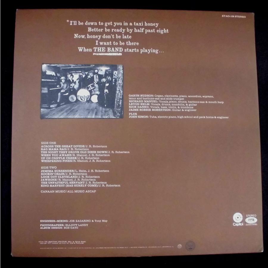 ●US-Capitol Recordsオリジナル””w/Green-Target Labels，RL-Cutting Copy!!”” The Band / Band_1