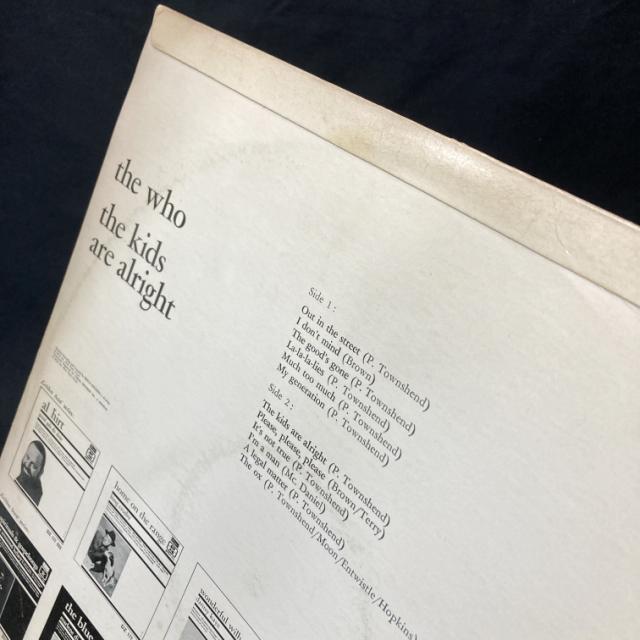 THE WHO / KIDS ARE ALRIGHT (オランダ盤) 【公式通販】