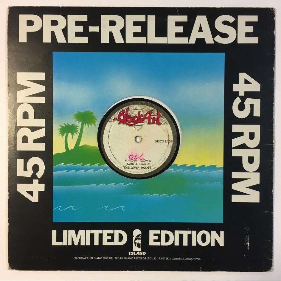 TWIN ROOTS / KNOW LOVE (12インチシングル) AAA9581096695(9188円)