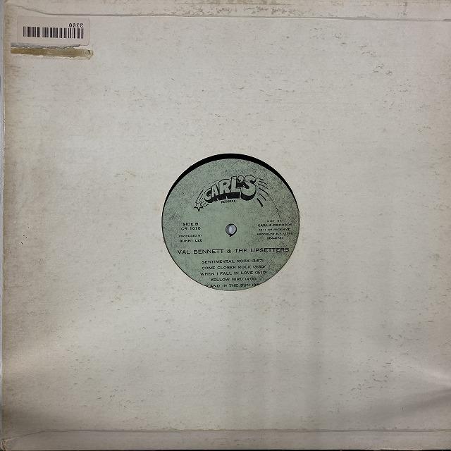 VAL BENNETT & THE UPSETTERS / VAL BENNETT & THE UPSETTERS (US-ORIGINAL) VAL BENNETT THE UPSETTERS US 商品説明