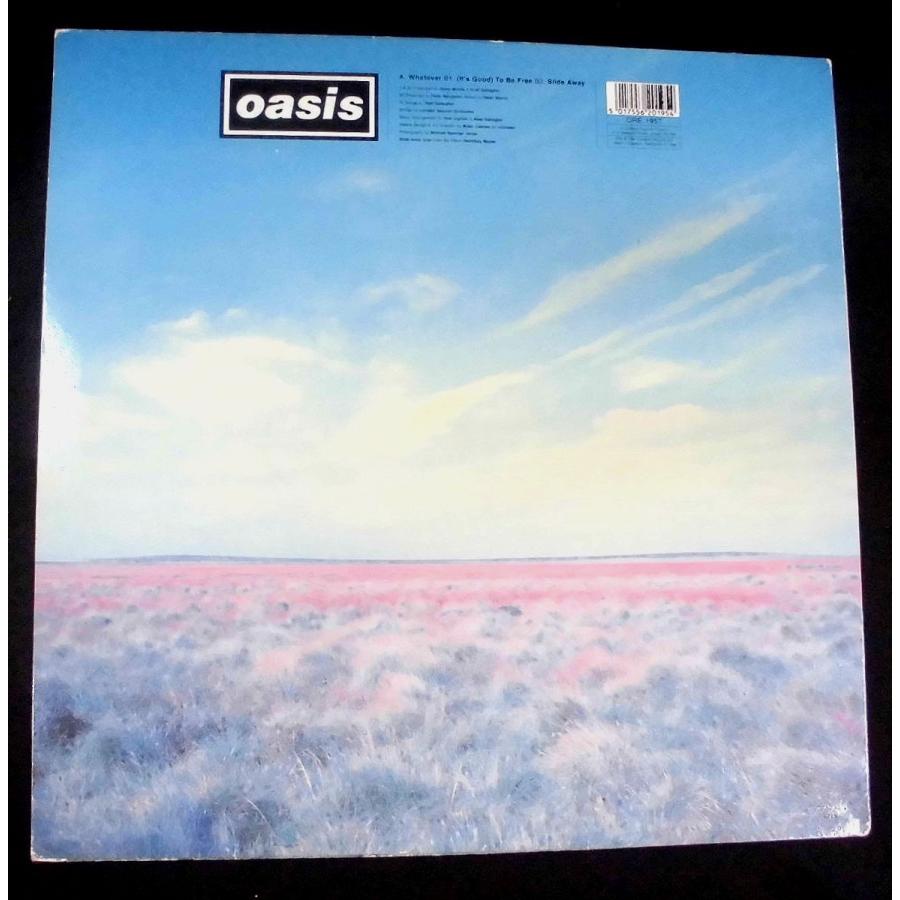 Oasis / whatever ( UK original 12inch ） □UK-Creation Recordsオリジナル12”,45rpm!! Oasis / Whatever