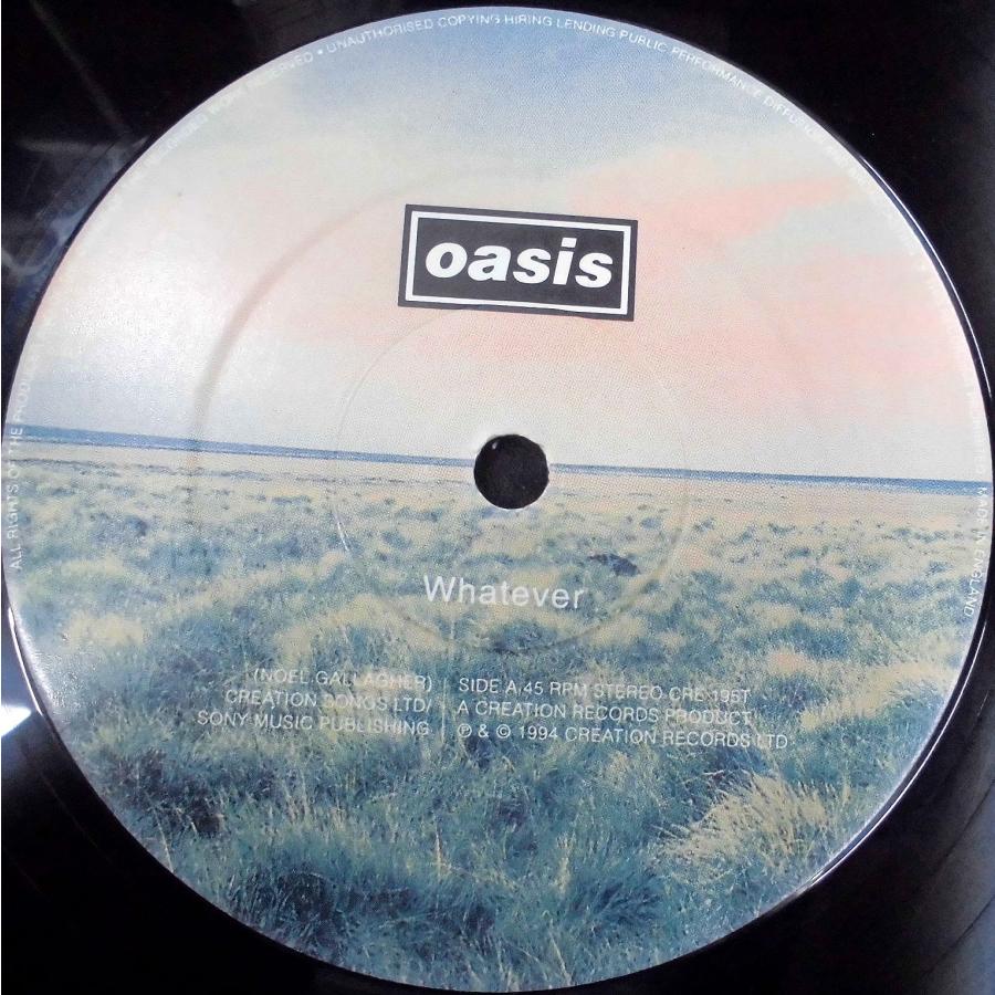 □UK-Creation Recordsオリジナル12”,45rpm!! Oasis / Whatever