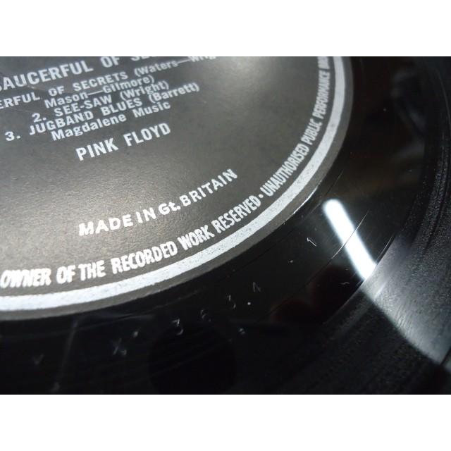 PINK FLOYD / SAUCERFUL OF SECRETS(MAT:1/1(1G/1A)初期プレス) (UK-ORIGINAL)の画像