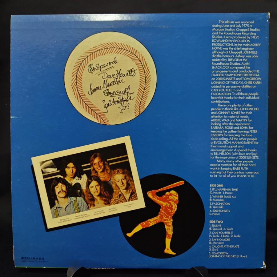 ベーブルース (BABE RUTH) / ホームスチール 国内盤 (国内盤帯なし