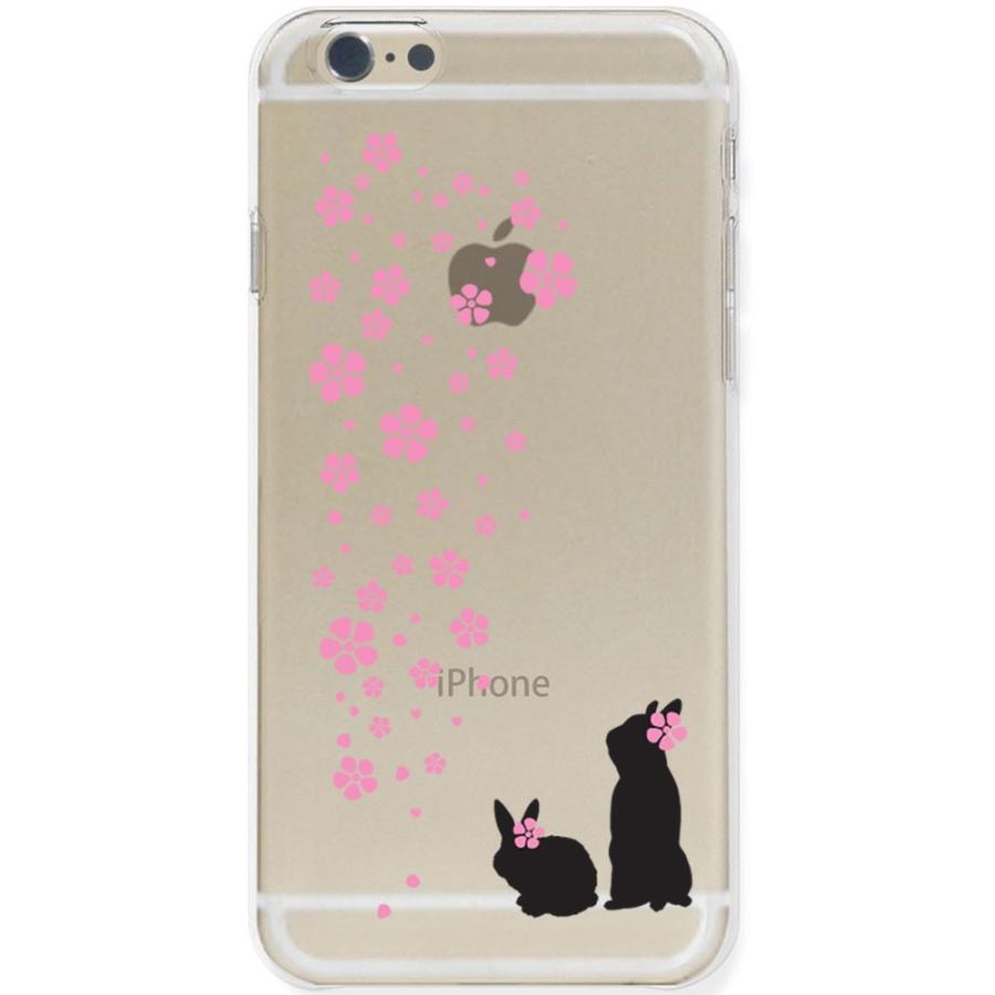Iphoneケース ポリカーボネイト ハードケース クリアケース うさぎとサクラ スマホケース スマホカバー アイフォン メール便可能 8 犬の洋服屋さん Yahoo 店 通販 Yahoo ショッピング