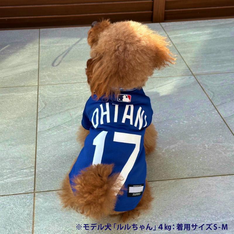犬服 MLB公式 大谷翔平 ユニフォーム ジャージ ドジャース ( XLサイズ