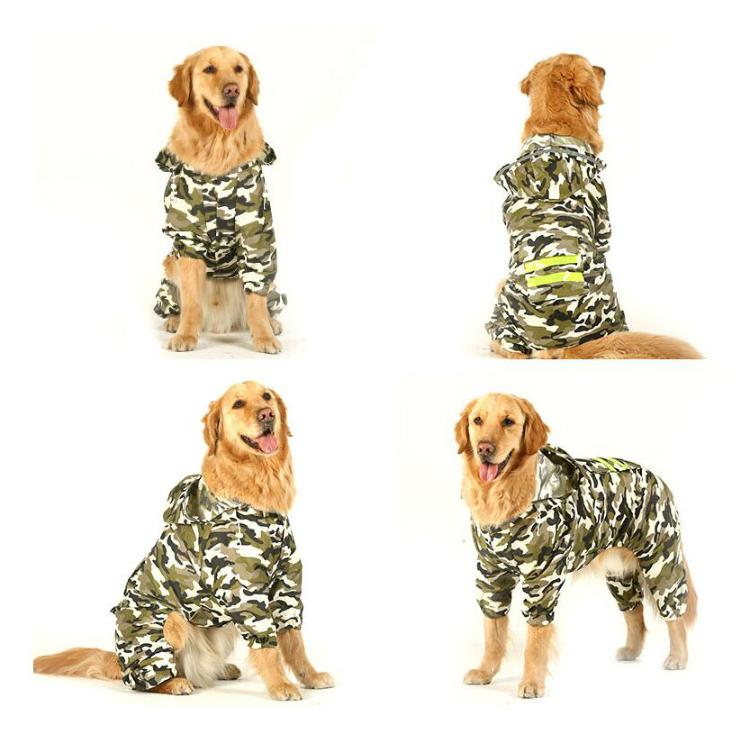 犬 ビッグサイズ レインコート（中型犬 大型犬用）柴犬 コーギー