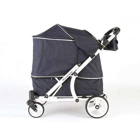 荷荷重100kg ペットカート クレア 大型犬対応 多頭飼い対応 介護用に特化（CREA ピッコロカーネ） 折りたたみ ドッグカート キャットカート ペットバギー |  | 05