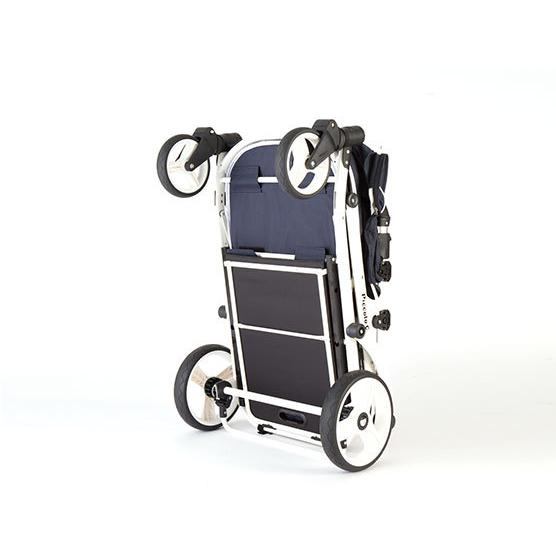 荷荷重100kg ペットカート クレア 大型犬対応 多頭飼い対応 介護用に特化（CREA ピッコロカーネ） 折りたたみ ドッグカート キャットカート ペットバギー |  | 07