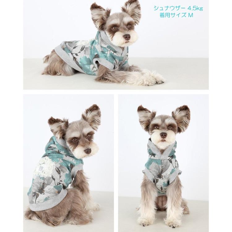 犬服 PINKAHOLIC New York ファンシーフラワー パーカー