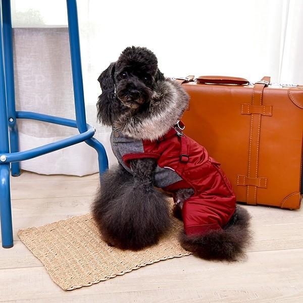犬服 PINKAHOLIC NEW YORK ハーネス一体型ジャンプスーツ ADDIE（中型