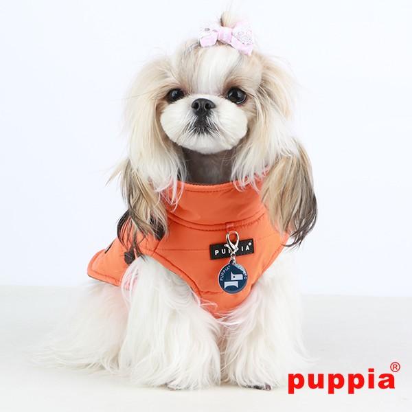 Puppia（パピア） 犬服 ハーネス一体型ジャンパー 裏地フリース 中綿