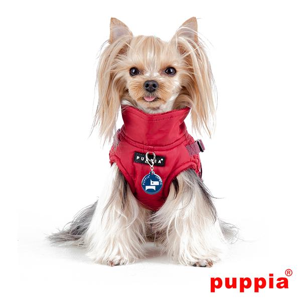 Puppia（パピア） 犬服 ハーネス一体型ジャケットコート 裏地フリース