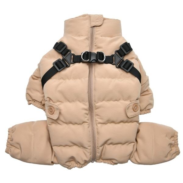 Puppia（パピア） 犬服 ハーネス一体型ウルトラライト中綿入りソフト