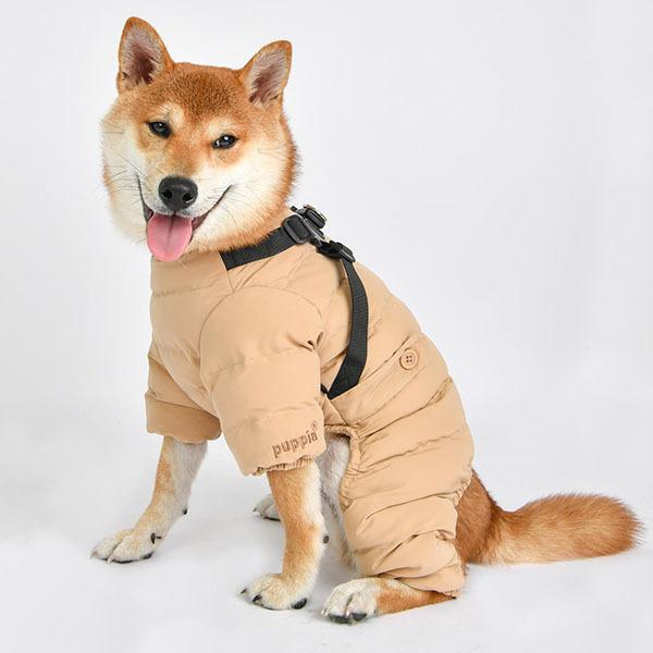 Puppia（パピア） 犬服 ハーネス一体型ウルトラライト中綿入りソフト