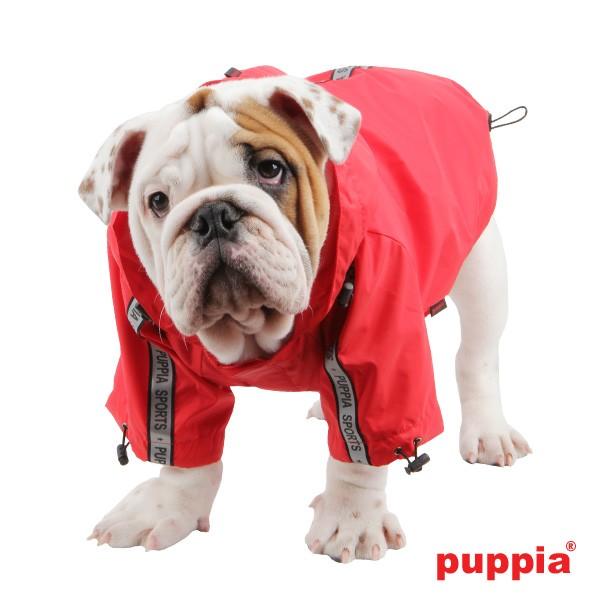 犬服 PUPPIA 反射テープ付き カラフルレインコート S M Lサイズ（小型犬用）犬の服２点購入でメール便送料無料チワワ トイプードル フレブル ミニチュアダックス｜dism｜04