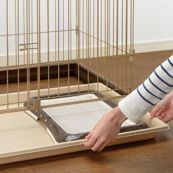 犬用屋根付きサークル ケージ　小型犬　木製　オシャレ　リッチェル95×66cm リッチェル（Richell） 超小型犬・小型犬用ゲージ 木製お掃除簡単