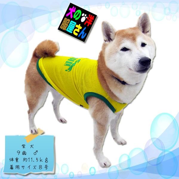 【花】犬服タンクトップ full of vigor 犬 服 秋 冬 ライン切り替え パイル タンクトップ