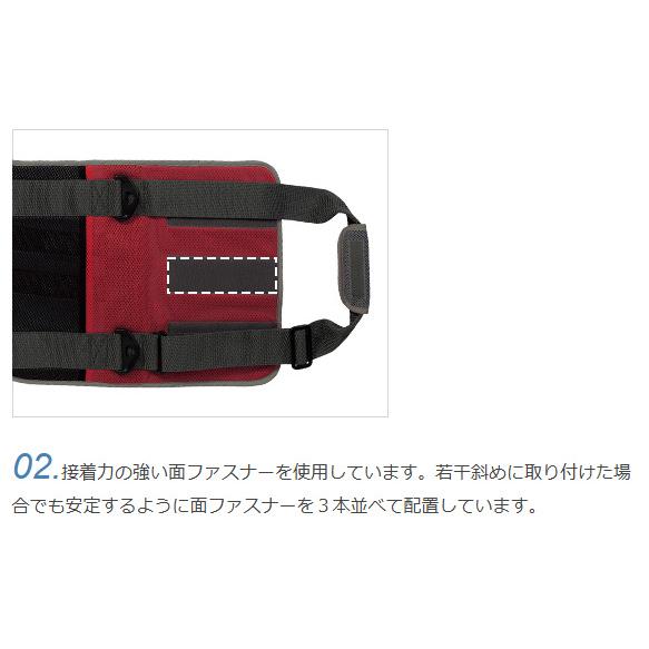 大型犬 中型犬用 歩行補助ハーネス ララウォーク スカーレットメッシュ