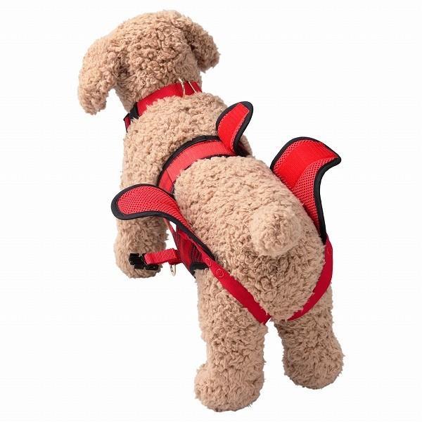 歩行補助ハーネス 小型犬ダックス用　М　ララウォーク 犬用歩行補助ハーネス LaLaWalk ダックス用 サポーターパッド