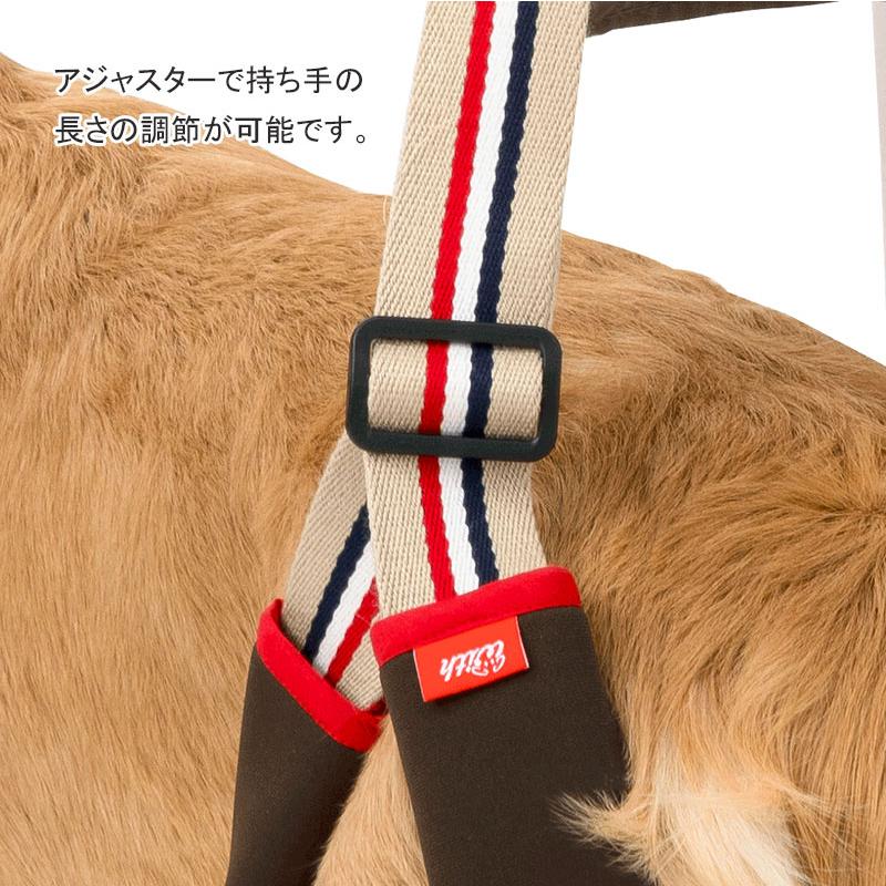 犬 介護ハーネス 歩行補助ハーネス 後ろ足用 中型犬 大型犬 LaLaWalk
