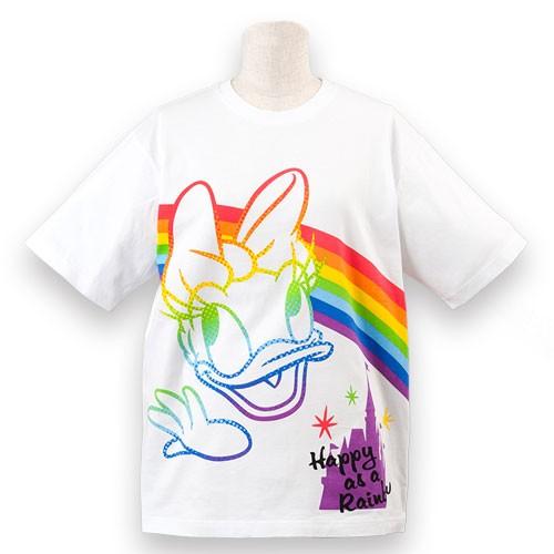 公式 ディズニー 子供用 Tシャツ 虹 レインボー 笑顔 キッズ おしゃれ 親子 お揃い パーク限定 ミッキー ミニー ドナルド デイジー グーフィー 半袖 服 洋服 白 1956 ディズニーストアブリッジ 通販 Yahoo ショッピング