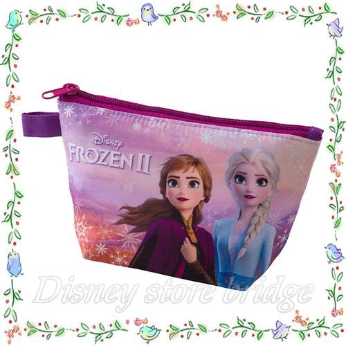 スーベニアポーチ 東京ディズニーランド 東京ディズニーシー アナと雪の女王２ Frozen２ アナ エルサ 小物入れ 化粧ポーチ ペンケース アクセサリー入れ 2523 ディズニーストアブリッジ 通販 Yahoo ショッピング