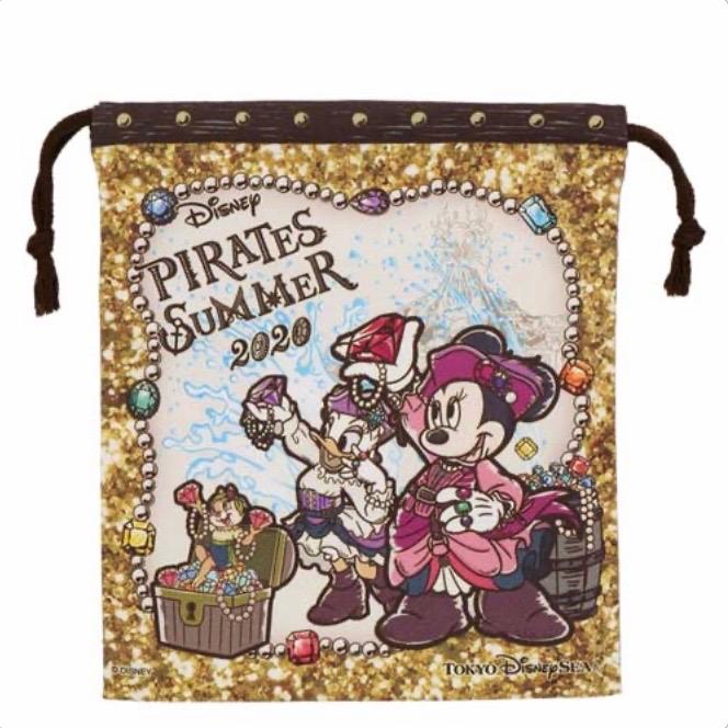 きんちゃく ディズニー パイレーツサマー グッズ ミッキー 巾着 2949 ディズニーストアブリッジ 通販 Yahoo ショッピング