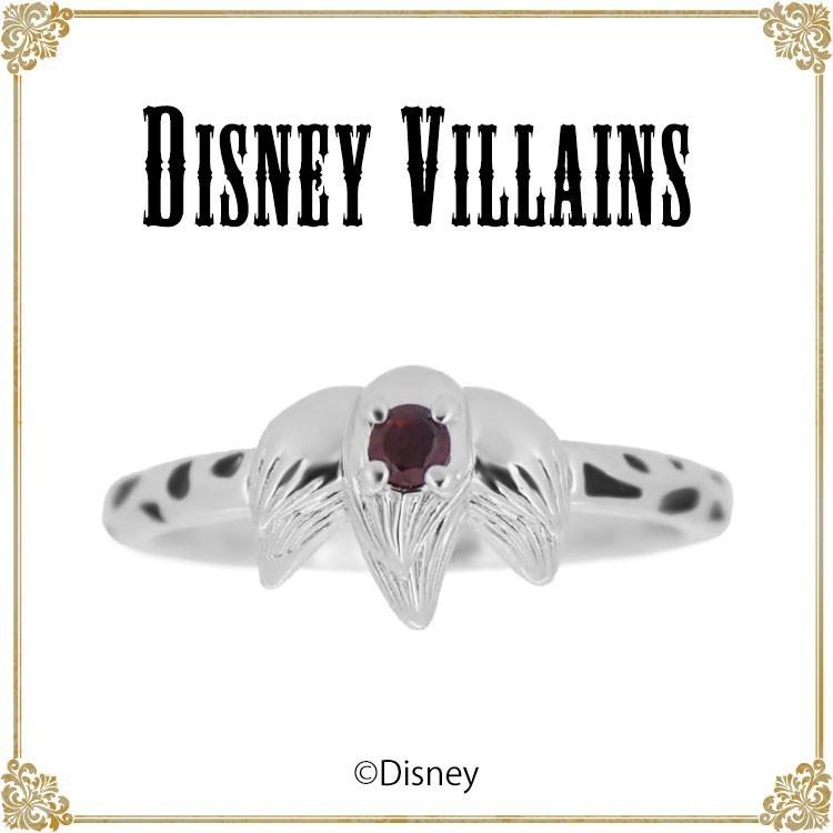 ディズニー 指輪 レディース Disney ヴィランズ VILLAINS クルエラ 101匹わんちゃん / シルバー ジュエリー ファッション アクセサリー リング disney_y｜disney-de-stt