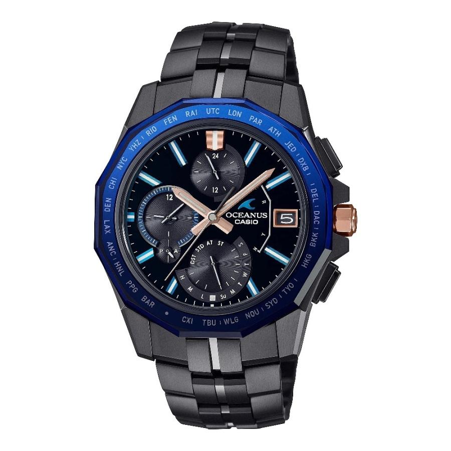 人気ブランドの新作 Bluetooth マンタ Manta ウオッチ OCEANUS CASIO メンズ 腕時計 オシアナス カシオ ソーラー 送料無料 国内正規品 OCW-S6000B-1 腕時計