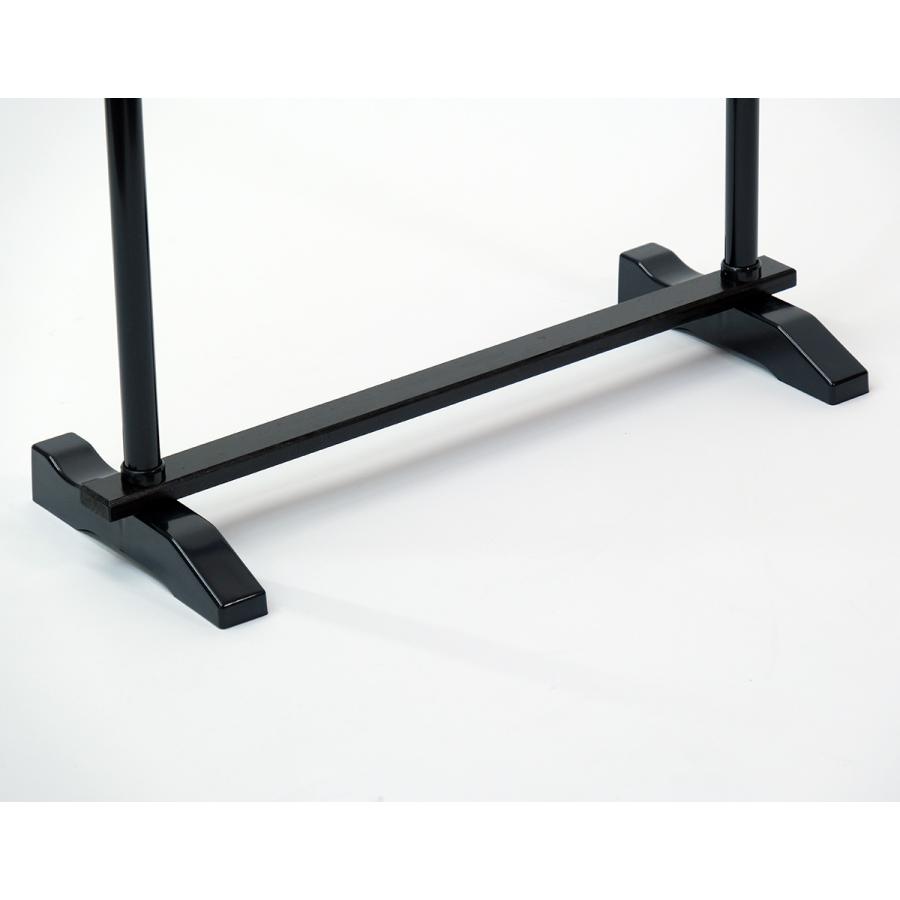 アウトレット】小衣桁 黒 組立式 軽量 持ち運びしやすい 【C-1301-ZIK