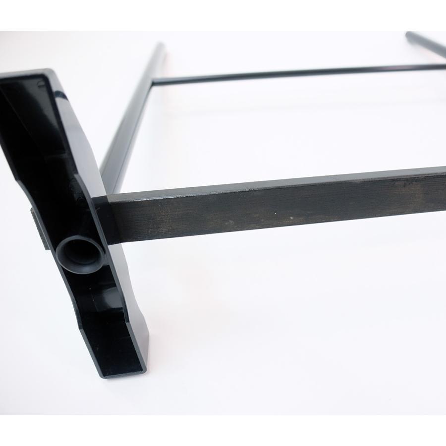 アウトレット】小衣桁 黒 組立式 軽量 持ち運びしやすい 【C-1301-ZIK