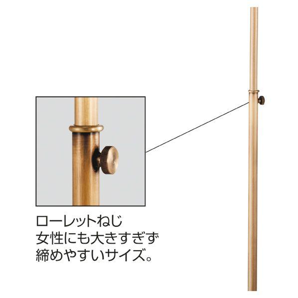 ハンガーラック アンティークゴールド 豪華装飾タイプ 幅120cm 1 ハンガーラック アンティークゴールド 豪華装飾タイプ 幅120cm 1