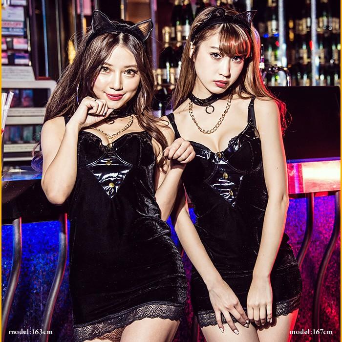 コスプレ 猫 costume(コスチューム)黒猫コスチューム 4点セット コスプレ 猫 costume(コスチューム)黒猫コスチューム 4点セット