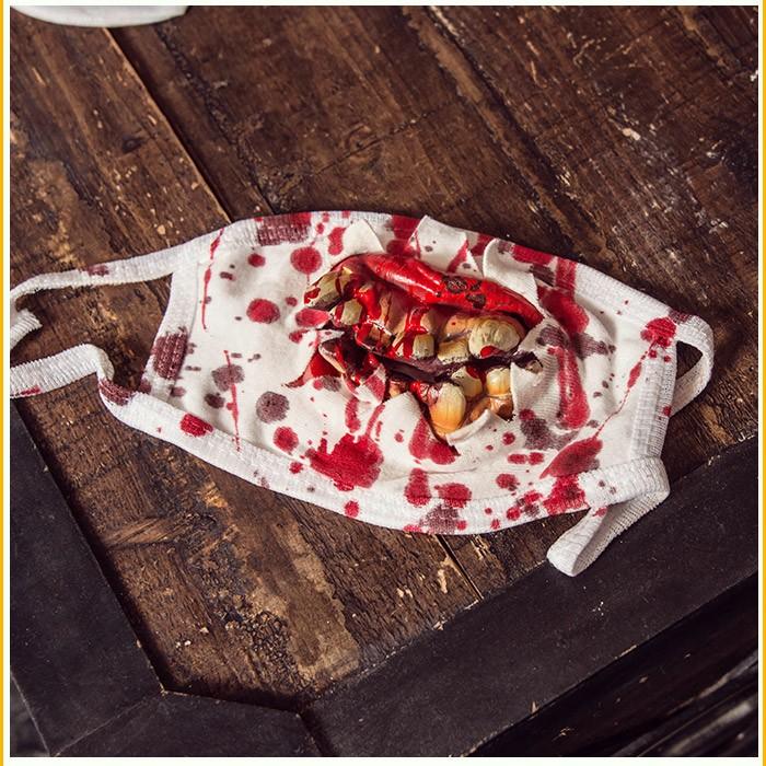 costume(コスチューム)マスク ゾンビ /1色 (ゆうパケット2)レディース 仮装 衣装 グループ 仮面 怖い イベントーグッズ  ペア イベント ホラー |  | 04