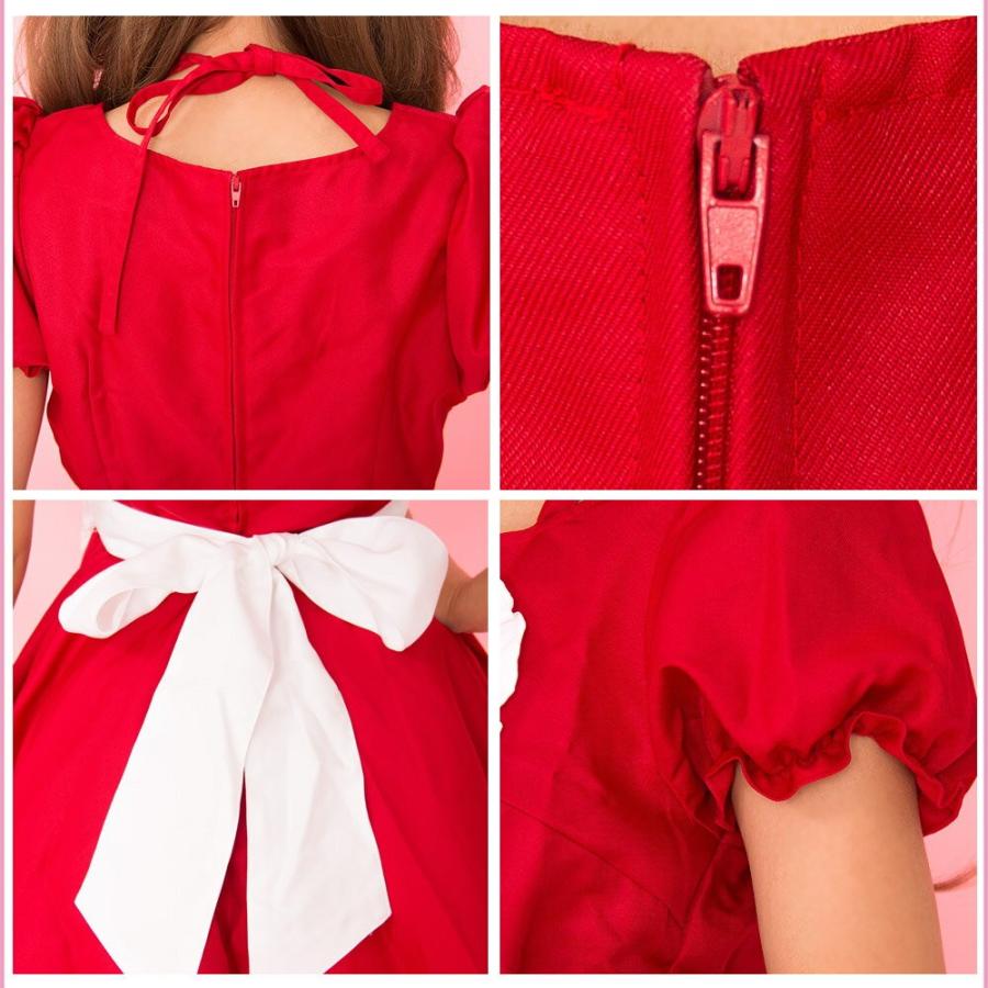 メイドコスプレ  イベント costume(コスチューム) イベント メイド 3点セット（エプロン付きワンピース、カチューシャ、リボン）セット 可愛い 2023 |  | 11