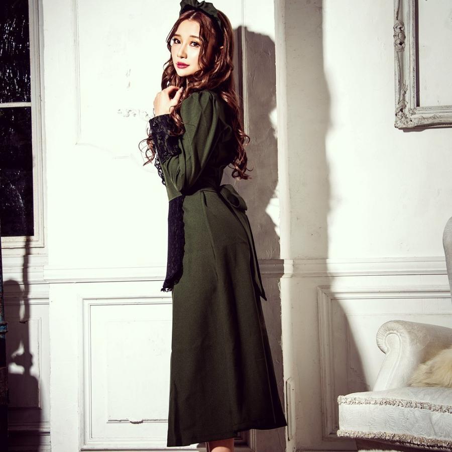 メイド イベント コスプレcostume(コスチューム)洋館メイド2点セット（ワンピース、カチューシャ） レディース セット  衣装 仮装 ペア 大人イベント |  | 04